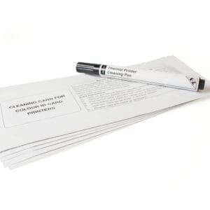 Magicard 3633-0053 printer cleaning kit with cleaning cards and pen